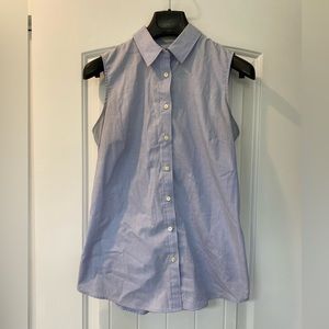 Banana Republic Sleeveless ButtonUp